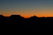 Early morning sunrise view from mather point grand canyon