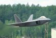 F-22 Raptor taking off