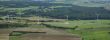 Panoramic and aerial view of wind farm