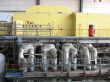 Steam turbine at a power plant with tubes and machinery