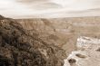 Grand Canyon Rocks sepia