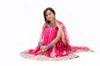 Beautiful Bangali bride sitting