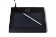 black drawing tablet with pen