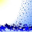 background with drops