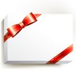 paper with red bow