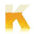 alphabet beer K