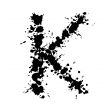 alphabet ink K