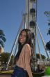 Smiling lady at the Big Wheel