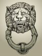 knocker lion