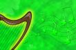 Saint Patrick`s harp