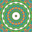 Colored mandala