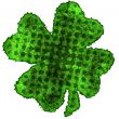 Shamrock burnt parchment